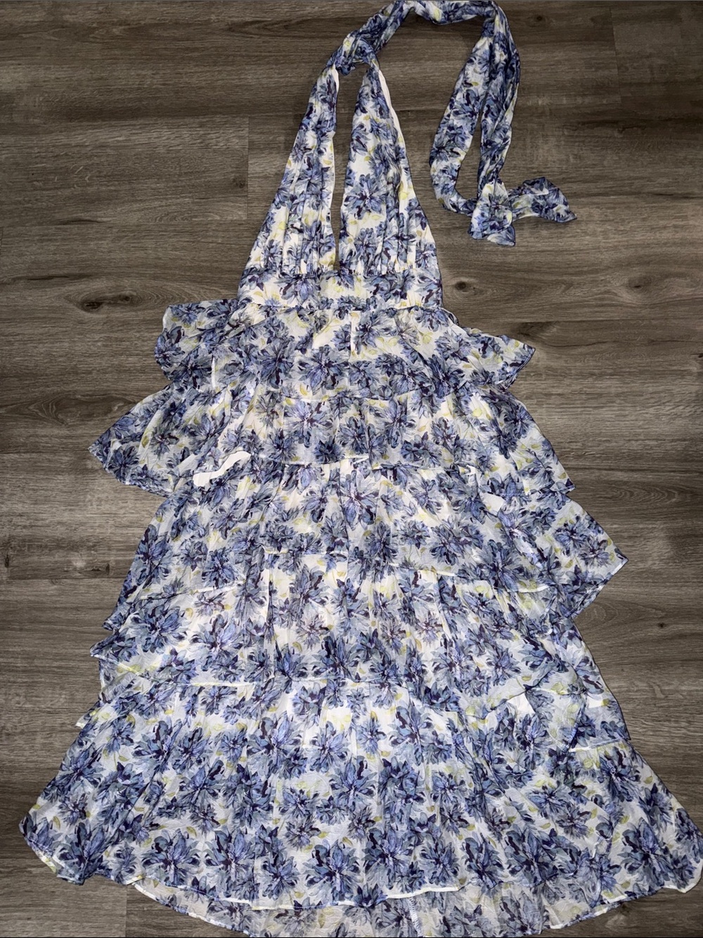 En Saison Odessa sleeveless tiered midi dress - Picture 11 of 16